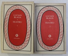 TEATRU de LUCIAN BLAGA , VOLUMELE I - II , 1984