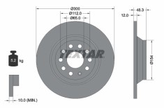 TEXTAR 92255403 PRO Disc frana foto
