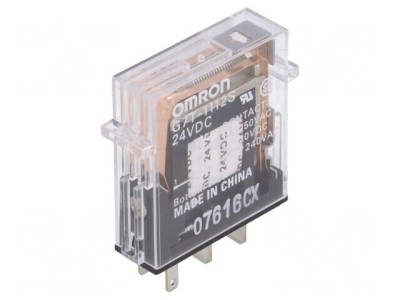 Releu Electromagnetic SPST-NO 24VDC 5A foto