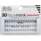 Gene false individuale fără noduri Ardell 3D FauxMink Individuals Medium Black