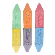 Creta colorata dubla Jumbo ,6 culori,Strigo