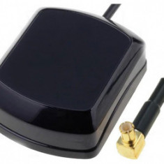 Antena interioară GPS MCX-B mufă în unghi 5m magnet