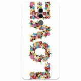 Husa silicon pentru Huawei Mate 10, Love Made By Flowers