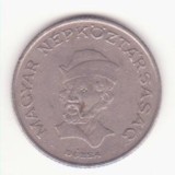 Un garia 20 forinti 1982 - Gy&ouml;rgy D&oacute;zsa, primul an de batere.