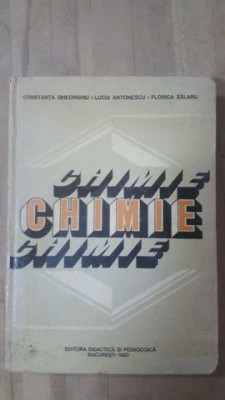 Chimie- C.Gheorghiu, L.Antonescu, F.Zalaru foto