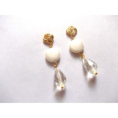 Cercei perle mallorca si cristal 43240