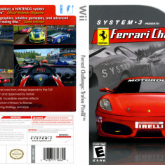 Wii Ferrari Challenge ca nou Nintendo joc Wii, Wii mini,Wii U