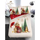 Cumpara ieftin Lenjerie de pat 1 Persoana - Model de Craciun - SPR404038