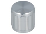 Buton rotativ cu indicator din aluminiu, &Oslash;ax 6,35mm, &Oslash;15x15mm