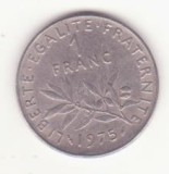 Franța 1 franc 1975