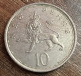 C50 - Moneda foarte veche - Anglia - 10 new pence - 1976