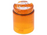 Semnalizator LED Luminos Portocaliu 24VDC IP65 50x69mm