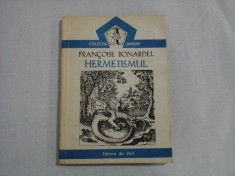 HERMETISMUL - Francoise BONARDEL foto