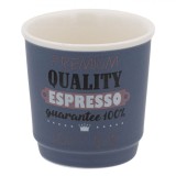 Cana Espresso, New Bone, Capacitate 90 ml, Multicolor, design aleator, Oem