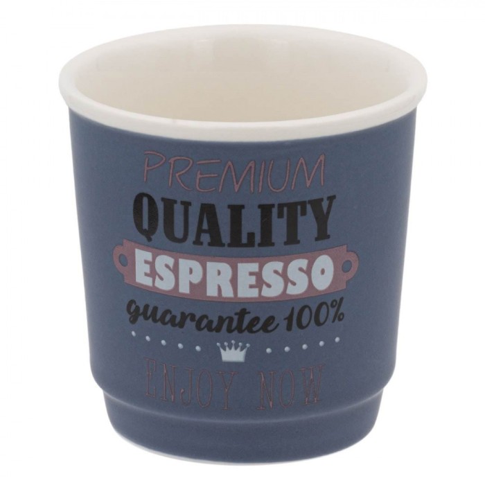 Cana Espresso, New Bone, Capacitate 90 ml, Multicolor, design aleator