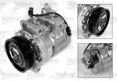 Compresor clima / aer conditionat BMW X6 (F16, F86) (2014 - 2016) VALEO 813194 foto