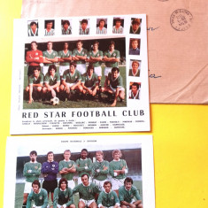 Lot 2 Foto (1972) fotbal - RED STAR FC (Franta)