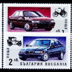 C4524 - Bulgaria 1992 - Automobile 6v.neuzat,perfecta stare