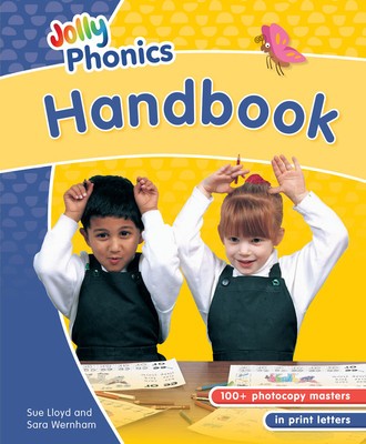 Jolly Phonics Handbook: In Print Letters (American English Edition) foto