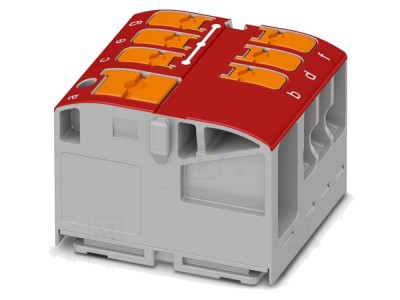 Conector de șine 24A, 450V foto