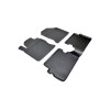 Covorase Auto Cauciuc Tip Tavita Ford Focus 1 I 1998-2004, Negre, Bordura Inalta, Interior, Set 4 Bucati, Automotive TrustedCars
