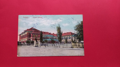 Vrancea Focsani Liceul Unirea 1910 foto