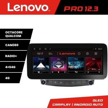 Navigatie Lexus IS 2005-2011 K- IS Lenovo PRO 4+64 12.3 inch qled android 4G DSP gps internet C CarStore Technology