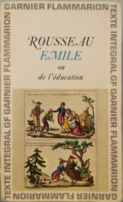 Emile ou de l&amp;#039;education - Jean-Jacques Rousseau foto