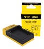 Patona Slim micro-USB incarcator pentru Nikon EN-EL9 D40 D40x D5000 D60