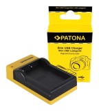 Patona Slim micro-USB incarcator pentru Nikon EN-EL9 D40 D40x D5000 D60