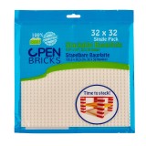 Jucarie - Seturi de constructie - Placa alba 32x32, Open Brick Source