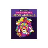 Brain Games - Sticker by Number: Neon Animals