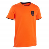 Tricou Fotbal FF100 Replică Olanda 2024 Portocaliu Copii, Kipsta