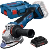 Bosch GWS 18V-11 S + ProCORE - Polizor unghiular 125 mm valiza speciala + Acumulator Li-Ion 18 V 4 Ah