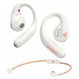 Casti wireless pentru sport, bluetooth, waterproof, anker aerofit, white