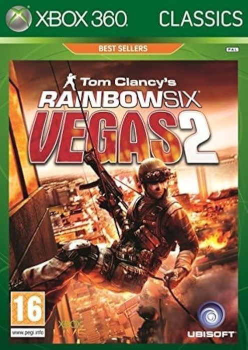 Tom Clancy&#039;s Rainbow Six Vegas 2 Xbox 360, Second-Hand