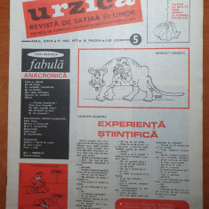 revista urzica 15 mai 1977 - revista de satira si umor