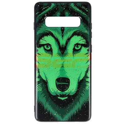 Toc UV Copy Glass Samsung Galaxy S10 Plus Wolf foto