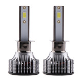 Cumpara ieftin Set 2 LED-Uri Auto Techstar&reg; V8, H1, 120W, 12-24V, 15000 Lumeni, 6000K, Unghi Fascicul 360&deg;, CSP 3570, Canbus, Radiator Aluminiu, Racire Cooling Tech,