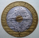 1.718 FRANTA ST. MICHEL 20 FRANCS FRANCI 1993 TRIMETAL