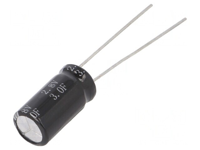 Supercondensator THT 3F 2.8V 8x16mm