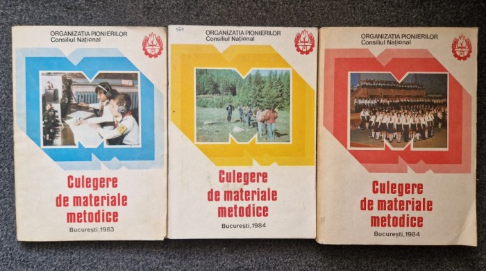 CULEGERE DE MATERIALE METODICE (3 volume - complet)