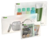 Set 3 buzunare cu fermoar Leitz Complete Traveller (XS S M)