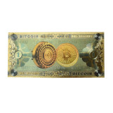 Bancnota de colectie Bitcoin, model 3D pentru colectionari