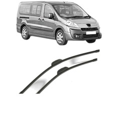 Set stergatoare auto PEUGEOT EXPERT TEPEE (VF3X_) din 2007-2011, pentru parbriz auto, 2 bucati, Bosch Aerotwin Retrofit, din cauciuc siliconat reziste