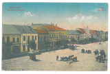 703 - REGHIN, Mures, Market, Romania - old postcard - used - 1918, Circulata, Printata
