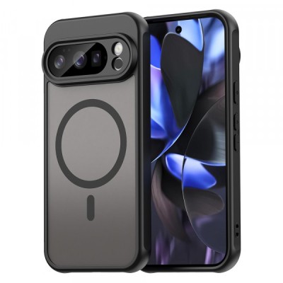 Husa MagSafe pentru Google Pixel 10 Pro, Techsuit, HaloFrost II, Neagra foto