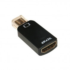 Adaptor scurt Mini DisplayPort / Thunderbolt la HDMI pentru laptop, compatibil Apple Macbook, Lenovo, Surface Pro, suporta 4K