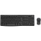 Kit Logitech Wireless Desktop MK270, USB 2.0, layout US INTL, Negru