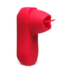 Stimulator Tongue Licking Gun Red